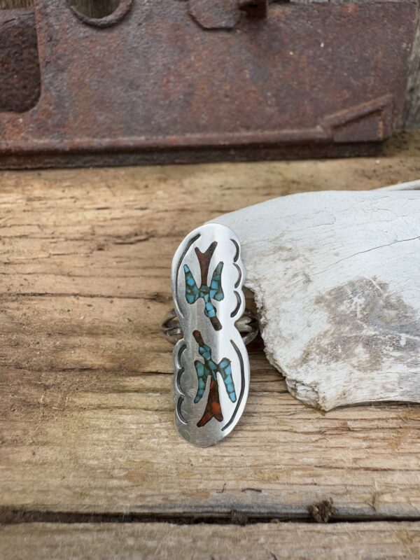 ASPEN -Bague argent Amérindienne - Vintage