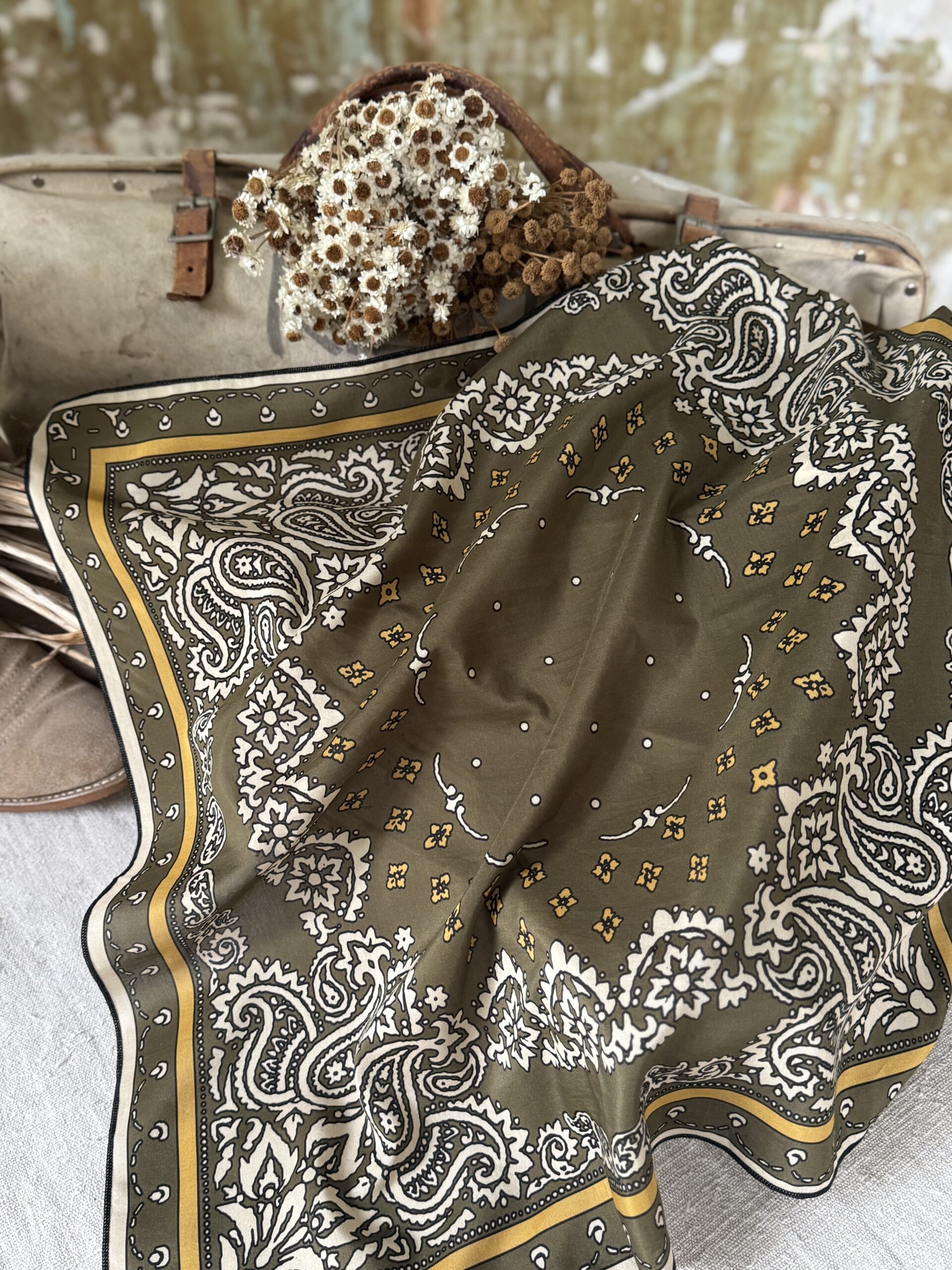 BARNY - Édition limitée - Kaki / Jaune moutarde