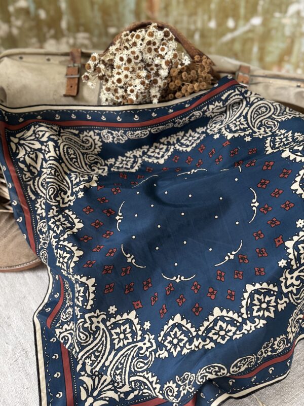 BARNY - Édition limitée - Bleu Indigo / Ocre rouge