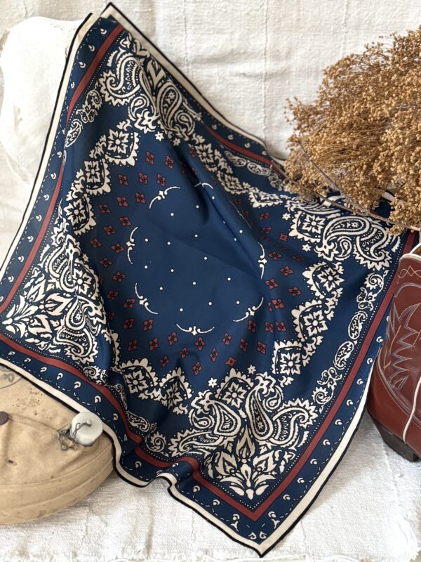 BARNY - Édition limitée - Bleu Indigo / Ocre rouge